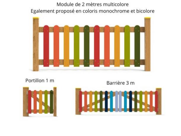 cloture de parc modulo