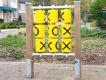 TIC TAC TOE - MORPION - POTEAUX BOIS 1/8 ANS