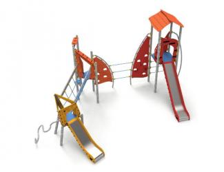 structure la jolie ferme - acier -  3/12 ans