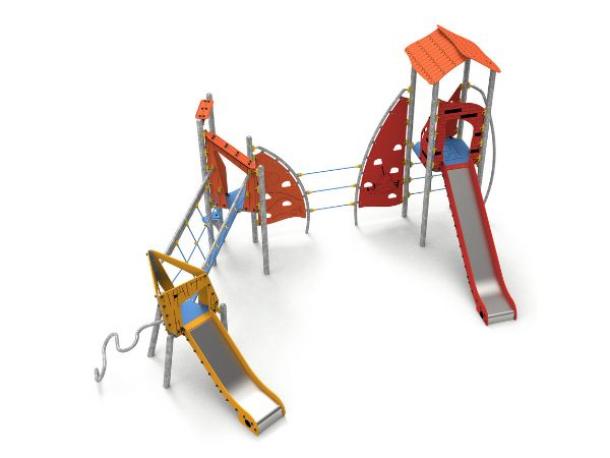 structure la jolie ferme - acier -  3/12 ans