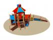 STRUCTURE DE JEU FUN CITY ACCESSIBLE A TOUS - PMR - 2/8 ANS