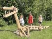 PARCOURS ZOO - PONT D'EQUILIBRE DRAGON EN ROBINIER - 2/10 ANS