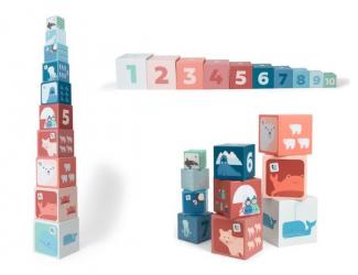 cubes a empiler - animaux de l'arctique
