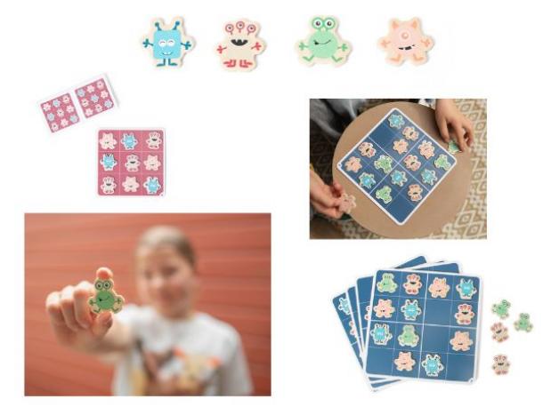 sudoku des petits monstres - fsc 100%