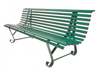 banc charleville 2 pieds  l 1950 - adulte parc