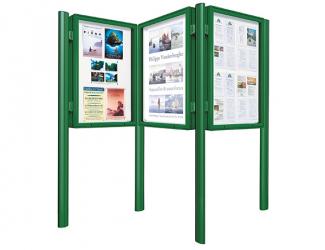 kit poteaux quatro - h 1000 - peint - a sceller