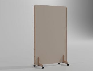 cloison mobile acoustique enzo 24mm 170x120 sable plein