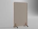 CLOISON MOBILE ACOUSTIQUE ENZO 24mm 170X120 SABLE PLEIN