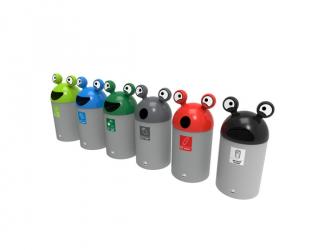 corbeille de tri selectif merci