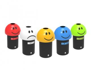 corbeille de tri selectif emoji