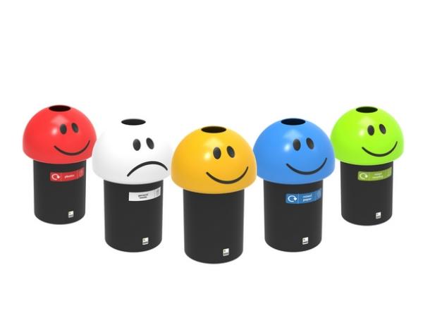 corbeille de tri selectif emoji