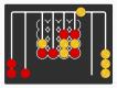 PANNEAU DE JEU MURAL PUISSANCE 3 - 2 ANS ET +