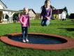 TRAMPOLINE OVALE - 3 ANS ET  +