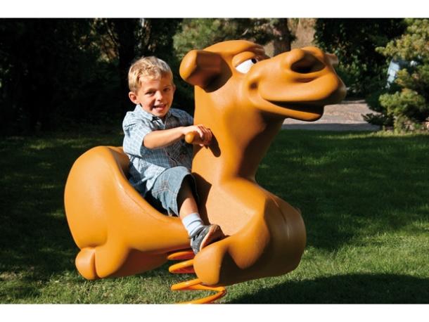 jeu sur ressort dromadaire 2/6 ans