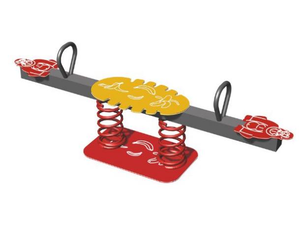 bascule ressorts loris - acier - 4 pl - 2/7 ans