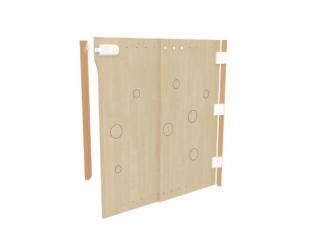 portillon extensible droit