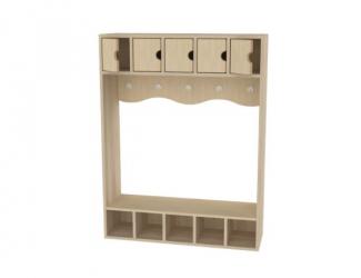vestiaire avec casiers a portes 5 enfants
