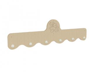 porte manteau vague 6 enfants