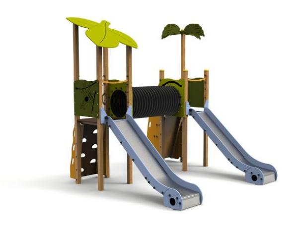 structure tropical 2 1/6ans