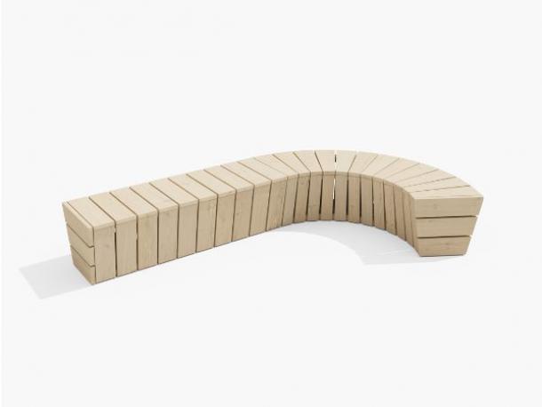banc helios robinier modele 1 - primaire/ado