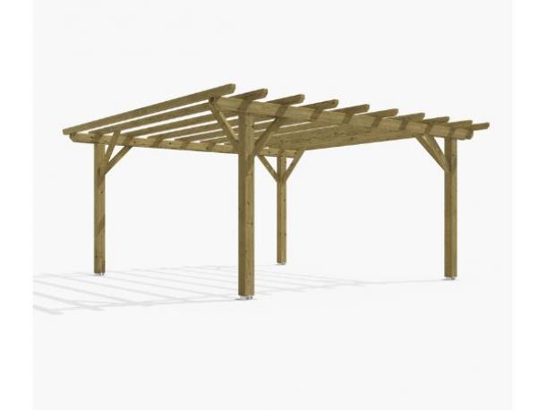 pergola nividic 5x5m