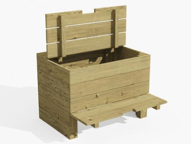 composteur pin 430l maternelle/primaire/secondaire