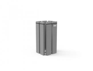 corbeille porte sac - gris