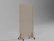 CLOISON MOBILE ACOUSTIQUE ENZO 24MM 170X80 SABLE PLEIN