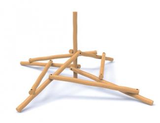 mikado en robinier - 3 ans et +