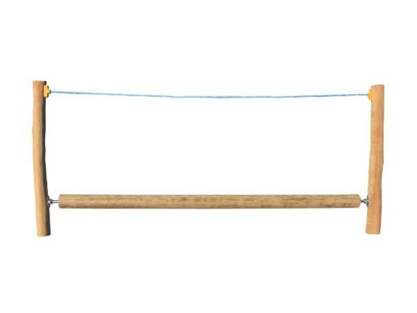 rouleau d'equilibre en robinier - 3 ans et +