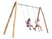 BALANCOIRE RUSTIQUE EN ROBINIER - 1/12 ANS