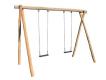 BALANCOIRE RUSTIQUE EN ROBINIER - 1/12 ANS