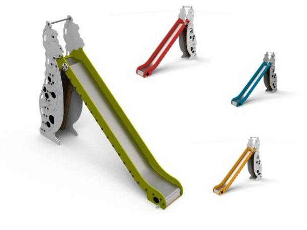 toboggan dragon - 3/12 ans h 1m50