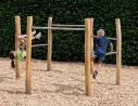 BARRE FIXE HEXAGONE EN ROBINIER - 6 ANS ET +