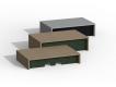 PODIUM EN PLASTIQUE RECYCLE GP61 - H34