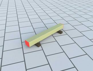 parcours zazou -  le pas-a-pas  gp99n en plastique recycle