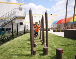 parcours kalou - les piquets gp100l en plastique recycle