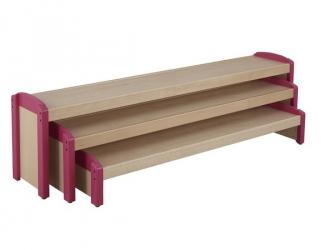 banquettes gigognes - lot de 3