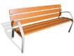 BANC NOEMIE BOIS TROPICAL ET FONTE - L 1800