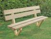 BANC ORLAN - 4 LAMES - BOIS - L 2000