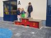 PODIUM ECOLE EN PLASTIQUE RECYCLE GOVAPLAST  GP42