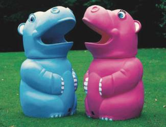 corbeille hippo - 70 l