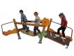 PONT DE MOTRICITE MODULAIRE A SCELLER  CRECHE 18 MOIS/ 7 ANS