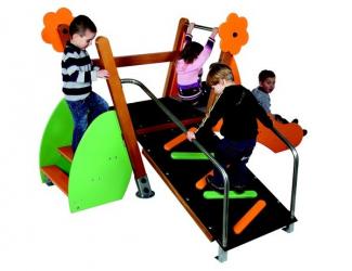 structure mini'pouss grimpette a sceller 18 mois/5 ans