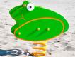 JEU RESSORT 2 JOUES GRENOUILLE - 1 PL -1/12 ANS