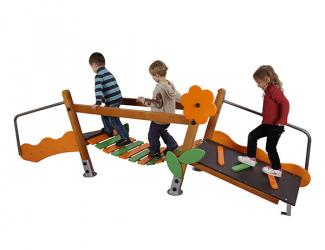 pont de motricite modulaire sur platine 18mois/5ans sur platines