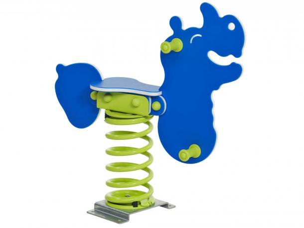 jeu ressort rhino - poly- 3/12 ans