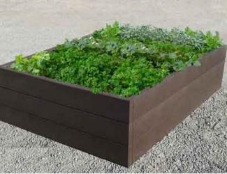 mini jardin en plastique recycle - 180 x 180 cm