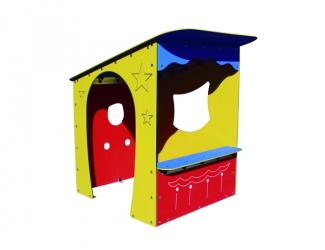 cabane "theatre de marionnettes" accessible a tous - 1/12 ans