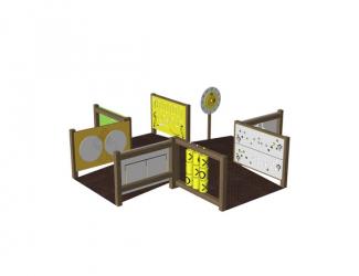 plateforme de jeu "safari"  accessible a tous pmr - 2/7 ans